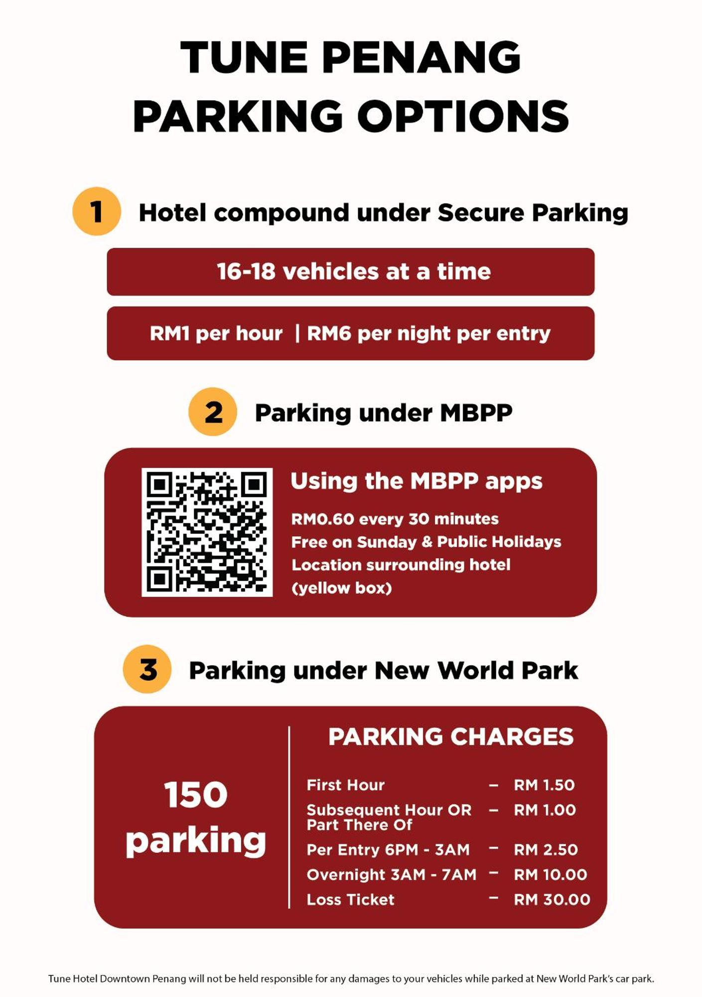 Tune Hotel Georgetown Penang Εξωτερικό φωτογραφία